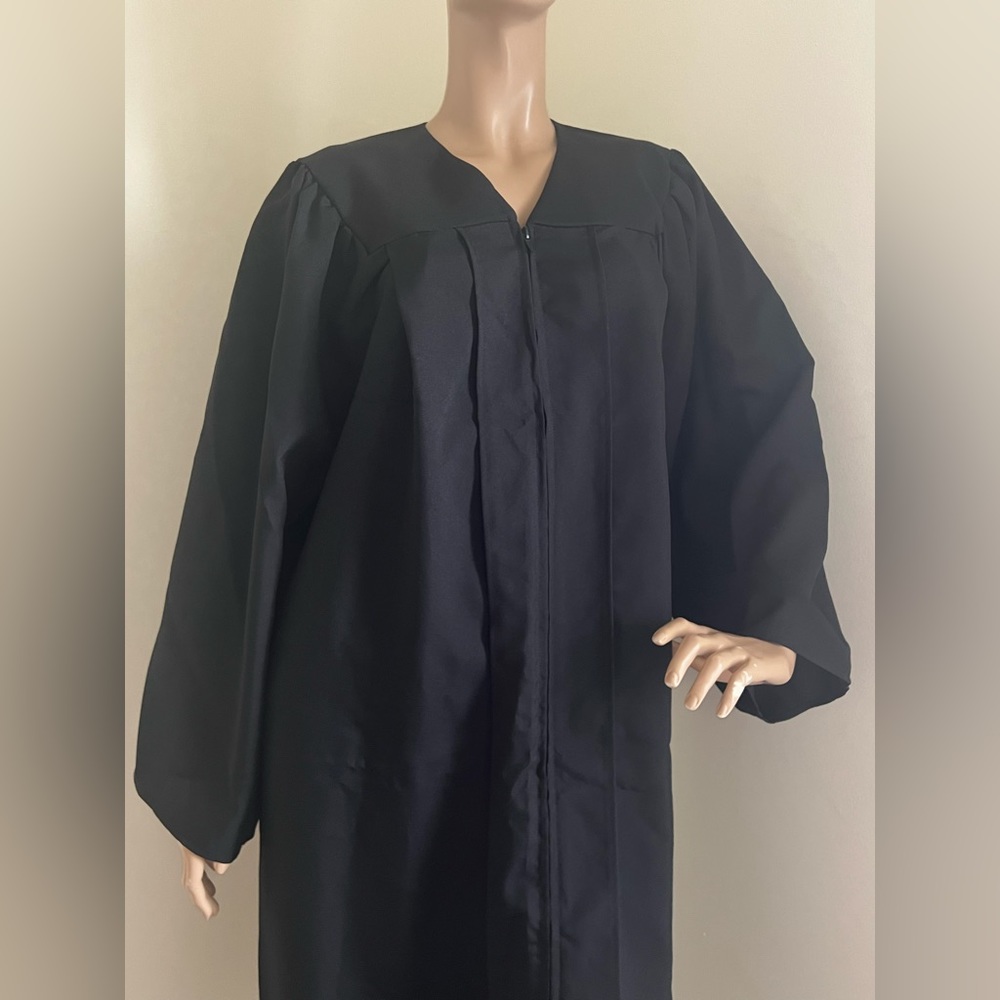 Unisex Graduation Robe Size 51 Black - Picture 2 of 6